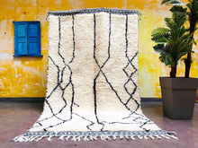 Load image into Gallery viewer, Beni ourain rug 5x8 - B144, Beni ourain, The Wool Rugs, The Wool Rugs, 