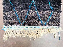 Load image into Gallery viewer, Beni ourain runner 2x9 - B440, Runner, The Wool Rugs, The Wool Rugs, 