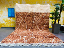 Load image into Gallery viewer, Beni ourain rug 8x11 - B410, Beni ourain, The Wool Rugs, The Wool Rugs, 
