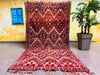 Vintage Moroccan rug 5x10 - V86