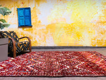Load image into Gallery viewer, Vintage Moroccan rug 5x10 - V86, Vintage, The Wool Rugs, The Wool Rugs, 
