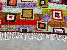 Load image into Gallery viewer, Beni ourain rug 6x9 - B319, Beni ourain, The Wool Rugs, The Wool Rugs, 