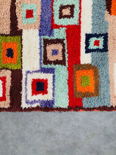 Load image into Gallery viewer, Beni ourain rug 6x9 - B319, Beni ourain, The Wool Rugs, The Wool Rugs, 