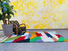 Load image into Gallery viewer, Beni ourain rug 5x8 - B130, Beni ourain, The Wool Rugs, The Wool Rugs, 
