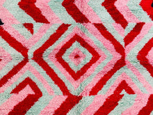 Load image into Gallery viewer, Boujad rug 5x8 - BO76, Boujad rugs, The Wool Rugs, The Wool Rugs, 
