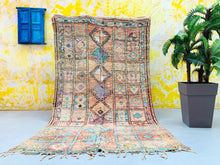 Load image into Gallery viewer, Boujad rug 5x9 - BO92, Boujad rugs, The Wool Rugs, The Wool Rugs, 
