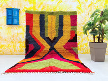 Load image into Gallery viewer, Beni ourain rug 6x10 - B274, Beni ourain, The Wool Rugs, The Wool Rugs, 