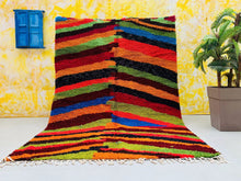 Load image into Gallery viewer, Beni ourain rug 6x9 - B273, Beni ourain, The Wool Rugs, The Wool Rugs, 
