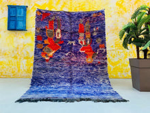 Load image into Gallery viewer, Beni ourain rug 5x7 - B87, Beni ourain, The Wool Rugs, The Wool Rugs, 