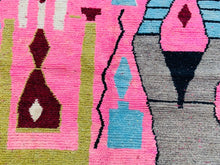 Load image into Gallery viewer, Boujad rug 5x7 - BO30, Boujad rugs, The Wool Rugs, The Wool Rugs, 
