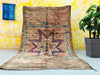 Vintage Moroccan rug 6x10 - V179