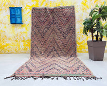 Load image into Gallery viewer, Vintage Moroccan rug 5x11 - V111, Vintage, The Wool Rugs, The Wool Rugs, 
