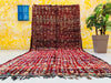 Vintage Moroccan rug 6x13 - V188
