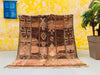 Vintage Moroccan rug 5x6 - V107