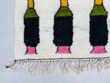 Load image into Gallery viewer, Beni ourain rug 7x9 - B344, Beni ourain, The Wool Rugs, The Wool Rugs, 