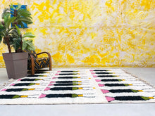 Load image into Gallery viewer, Beni ourain rug 7x9 - B344, Beni ourain, The Wool Rugs, The Wool Rugs, 