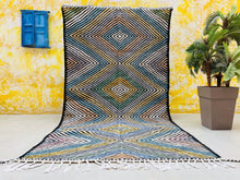 Load image into Gallery viewer, Flatweave Moroccan rug 6x11 - FM9, Flat weave Kilim Rugs, The Wool Rugs, The Wool Rugs, 
