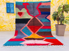 Load image into Gallery viewer, Beni ourain rug 6x10 - B285, Beni ourain, The Wool Rugs, The Wool Rugs, 
