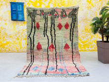 Load image into Gallery viewer, Vintage Moroccan rug 5x7 - V46, Vintage, The Wool Rugs, The Wool Rugs, 