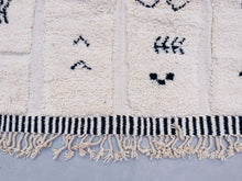 Load image into Gallery viewer, Beni ourain rug 6x10 - B165, Beni ourain, The Wool Rugs, The Wool Rugs, 