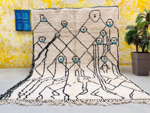 Load image into Gallery viewer, Beni ourain rug 8x11 - B400, Beni ourain, The Wool Rugs, The Wool Rugs, 
