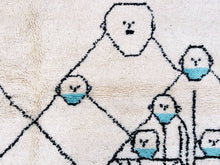 Load image into Gallery viewer, Beni ourain rug 8x11 - B400, Beni ourain, The Wool Rugs, The Wool Rugs, 
