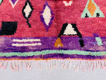 Load image into Gallery viewer, Boujad rug 4x8 - BO40, Boujad rugs, The Wool Rugs, The Wool Rugs, 
