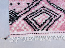 Load image into Gallery viewer, Beni ourain rug 6x8 - B235, Beni ourain, The Wool Rugs, The Wool Rugs, 