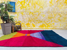 Load image into Gallery viewer, Beni ourain rug 7x9 - B250, Beni ourain, The Wool Rugs, The Wool Rugs, 