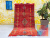 Vintage Moroccan rug 4x8 - V216