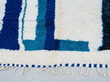 Load image into Gallery viewer, Beni ourain rug 6x9 - B187, Beni ourain, The Wool Rugs, The Wool Rugs, 