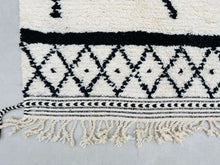 Load image into Gallery viewer, Beni ourain rug 8x11 - B363, Beni ourain, The Wool Rugs, The Wool Rugs, 