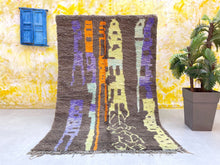 Load image into Gallery viewer, Vintage rug 5x8 - A70, Azilal rugs, The Wool Rugs, The Wool Rugs, 