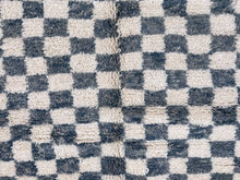Load image into Gallery viewer, Checkered Beni ourain Rug 6x9 - CH59, Beni ourain, The Wool Rugs, The Wool Rugs, 