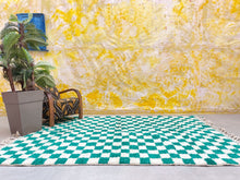 Load image into Gallery viewer, Checkered Rug 6x9 - CH62, Beni ourain, The Wool Rugs, The Wool Rugs, 