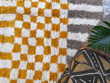 Load image into Gallery viewer, Custom Moroccan rug - C23, Custom rugs, The Wool Rugs, The Wool Rugs, Elevate Your Home Decor with a Moroccan Checkered Rug