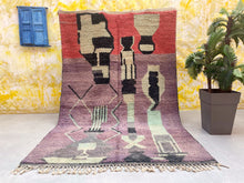 Load image into Gallery viewer, Boujad rug 6x10 - BO109, Boujad rugs, The Wool Rugs, The Wool Rugs, 
