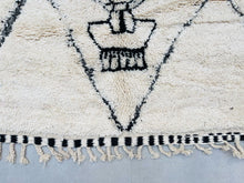 Load image into Gallery viewer, Beni ourain rug 6x9 - B298, Beni ourain, The Wool Rugs, The Wool Rugs, 