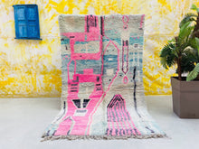 Load image into Gallery viewer, Boujad rug 5x8 - BO82, Boujad rugs, The Wool Rugs, The Wool Rugs, 