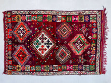 Load image into Gallery viewer, Boujad rug 6x10 - BO106, Boujad rugs, The Wool Rugs, The Wool Rugs, 