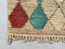 Load image into Gallery viewer, Moroccan Runner Rug 2x11 - MR6, Runner, The Wool Rugs, The Wool Rugs, 