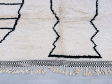 Load image into Gallery viewer, Beni ourain Rug 6x9 - B193, Beni ourain, The Wool Rugs, The Wool Rugs, 