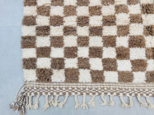 Load image into Gallery viewer, Beni ourain rug 6x9 - B263, Beni ourain, The Wool Rugs, The Wool Rugs, 