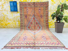 Load image into Gallery viewer, Vintage Moroccan rug 6x12 - V173, vintage, The Wool Rugs, The Wool Rugs, 