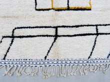 Load image into Gallery viewer, Beni ourain rug 6x9 - B280, Beni ourain, The Wool Rugs, The Wool Rugs, 
