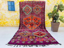 Load image into Gallery viewer, Vintage Moroccan rug 6x13 - V164, Vintage, The Wool Rugs, The Wool Rugs, 

