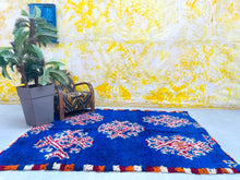 Load image into Gallery viewer, Vintage Moroccan rug 6x8 - V152, Vintage, The Wool Rugs, The Wool Rugs, 