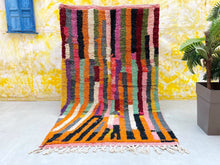 Load image into Gallery viewer, Boujad rug 5x8 - BO72, Boujad rugs, The Wool Rugs, The Wool Rugs, 
