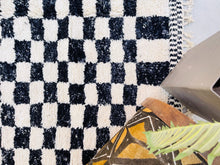 Load image into Gallery viewer, Checkered Beni ourain rug 8x12 - CH74, Beni ourain, The Wool Rugs, The Wool Rugs, 