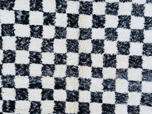 Load image into Gallery viewer, Checkered Rug 5x8 - CH66, Beni ourain, The Wool Rugs, The Wool Rugs, 